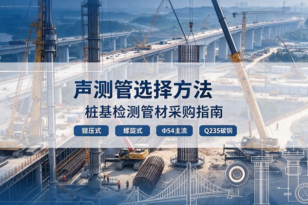 城区声测管选型标准