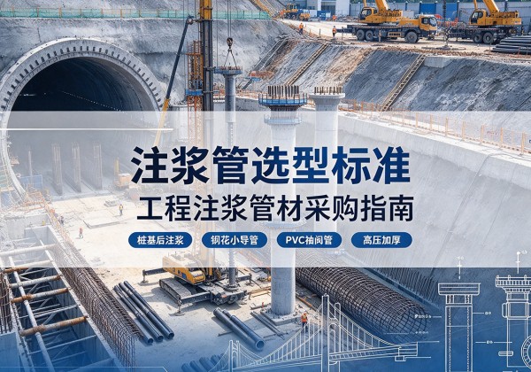 城区注浆管选型标准